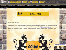 Tablet Screenshot of ddive.dominopoint.it